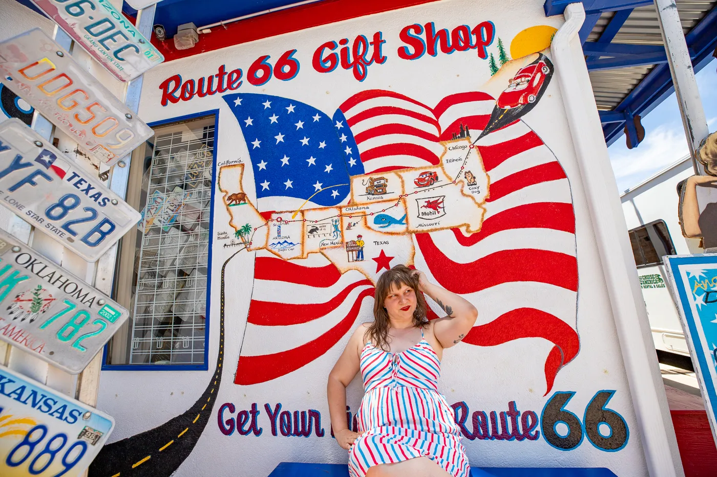 Angel & Vilma Delgadillo's Original Route 66 Gift Shop in Seligman, Arizona Route 66 Museum and Gift Shop
