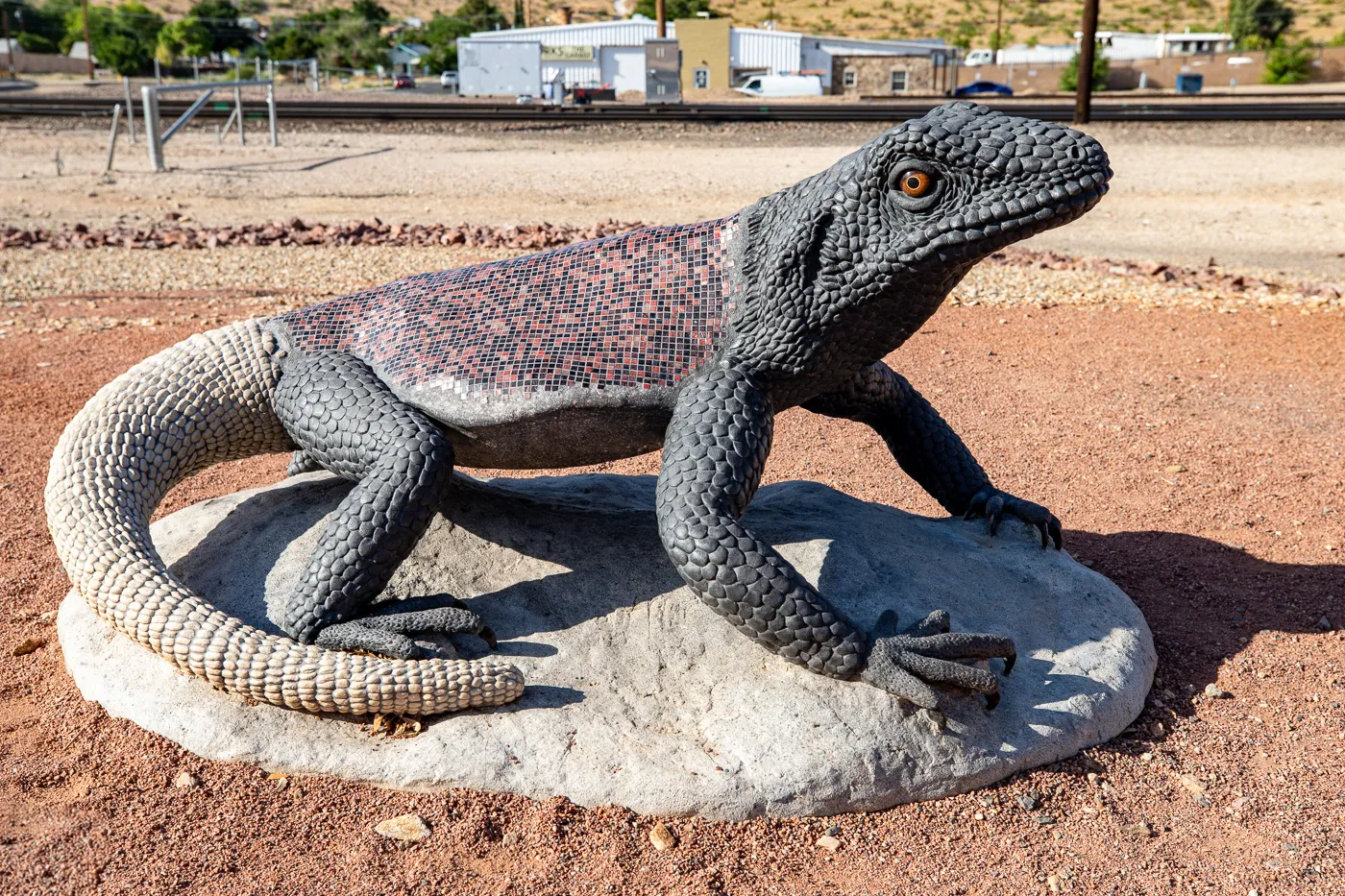 Chuckwalla Statue in Kingman, Arizona Route 66 Roadside Attraction