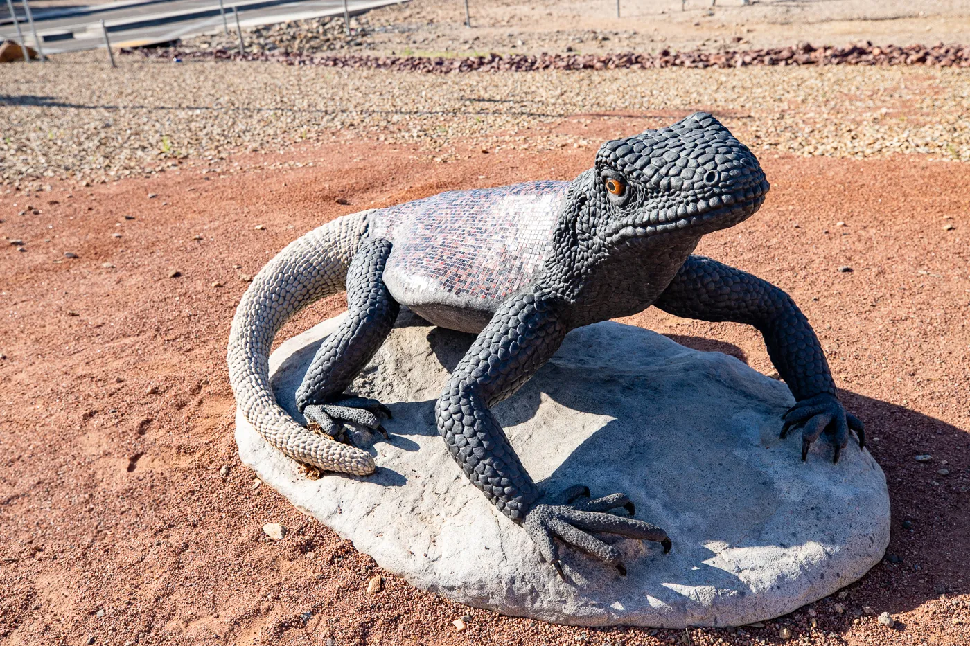 Chuckwalla Statue in Kingman, Arizona Route 66 Roadside Attraction