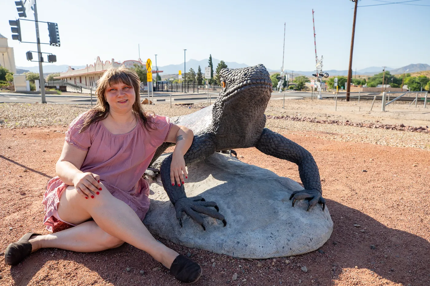 Chuckwalla Statue in Kingman, Arizona Route 66 Roadside Attraction