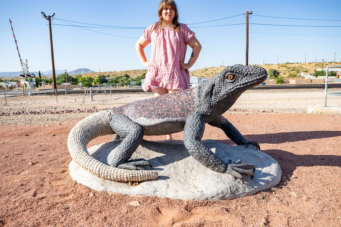 Chuckwalla Statue in Kingman, Arizona Route 66 Roadside Attraction