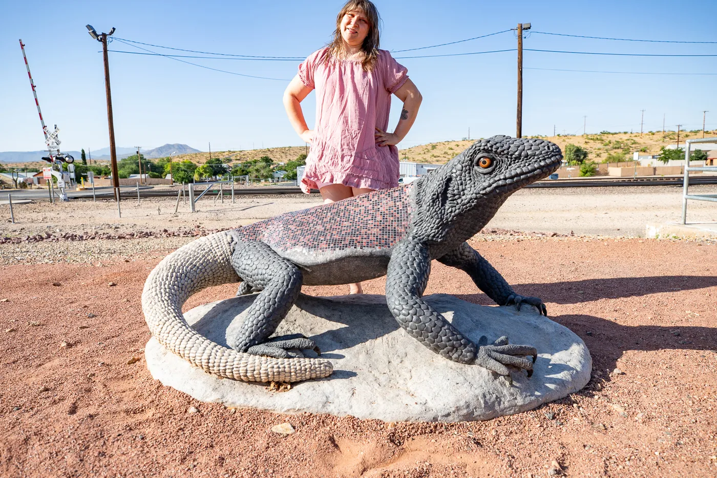 Chuckwalla Statue in Kingman, Arizona Route 66 Roadside Attraction