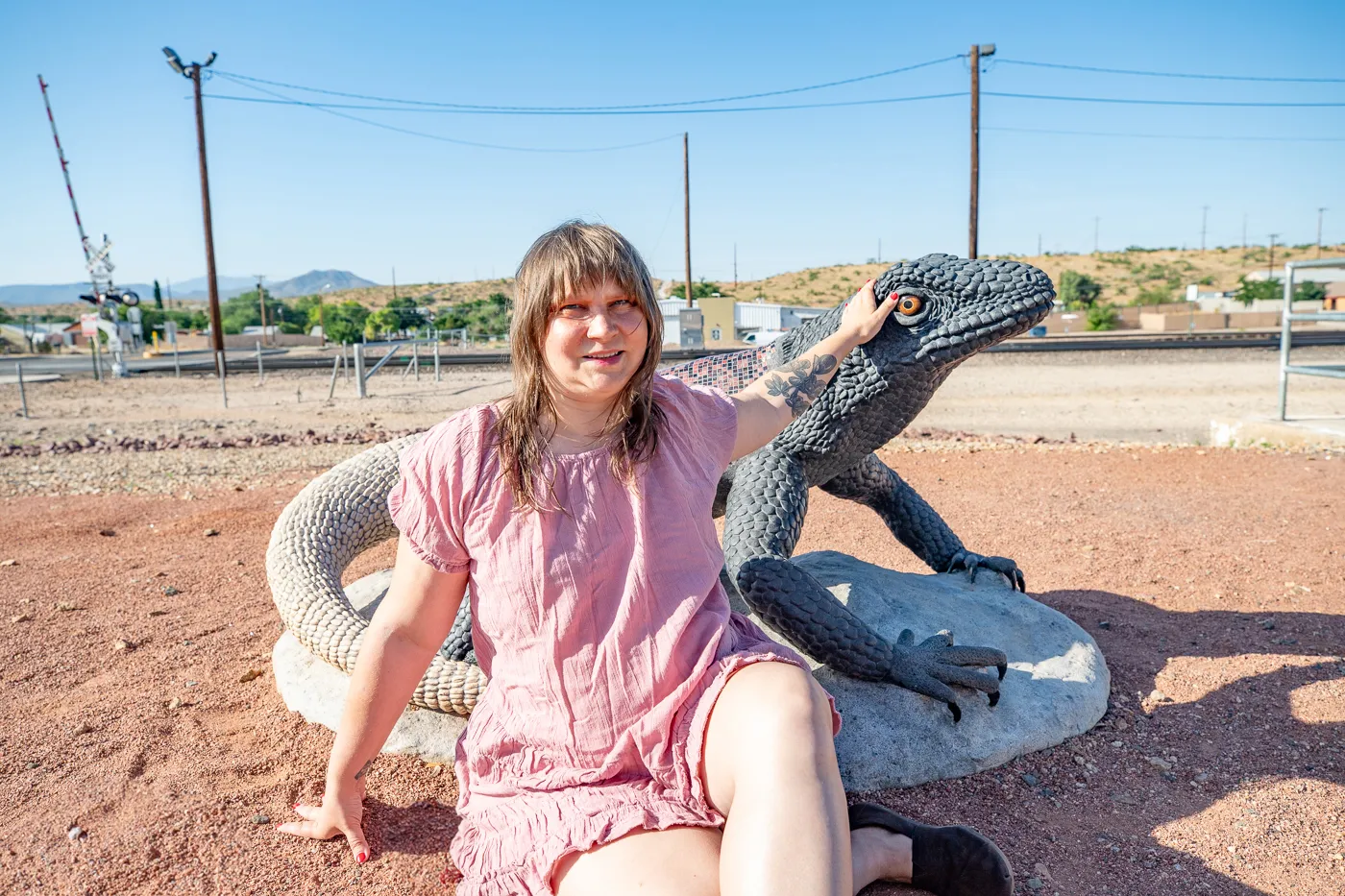 Chuckwalla Statue in Kingman, Arizona Route 66 Roadside Attraction