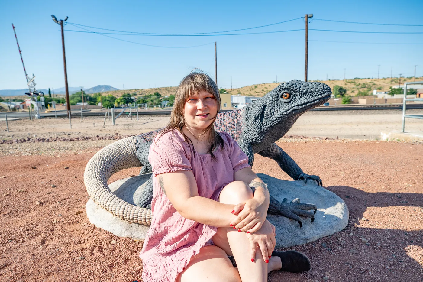 Chuckwalla Statue in Kingman, Arizona Route 66 Roadside Attraction