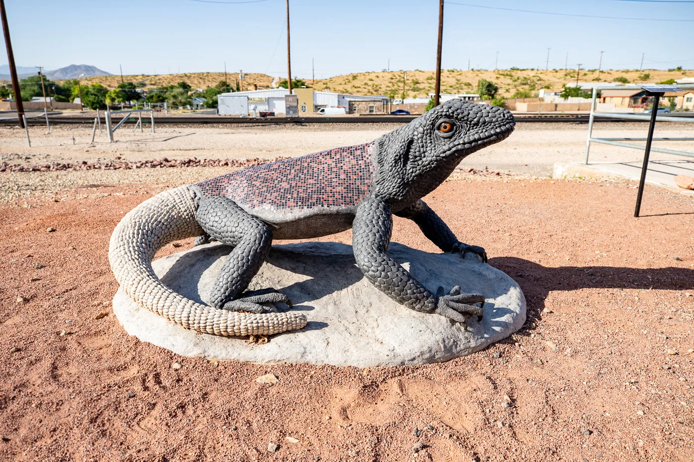 Chuckwalla Statue in Kingman, Arizona Route 66 Roadside Attraction