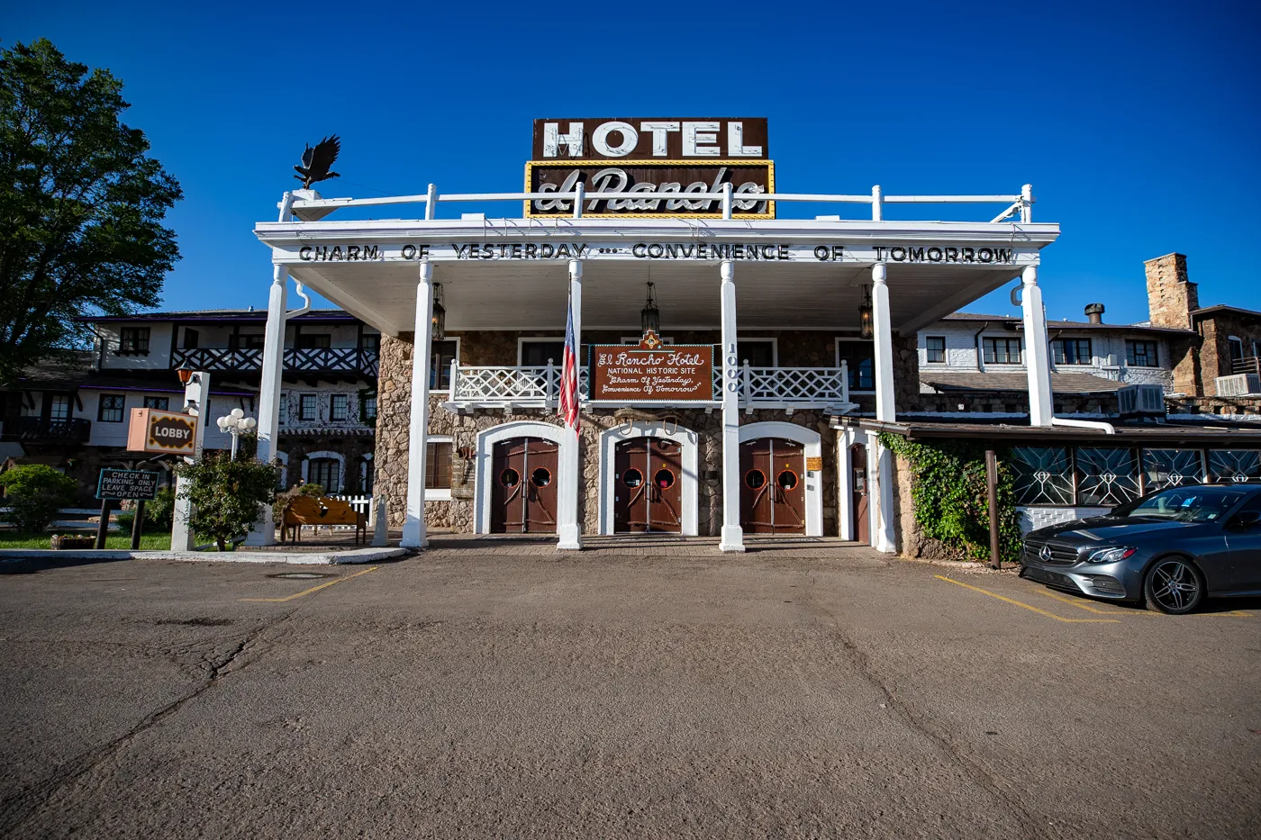 Historic El Rancho Hotel in Gallup, New Mexico - Route 66 Hotel