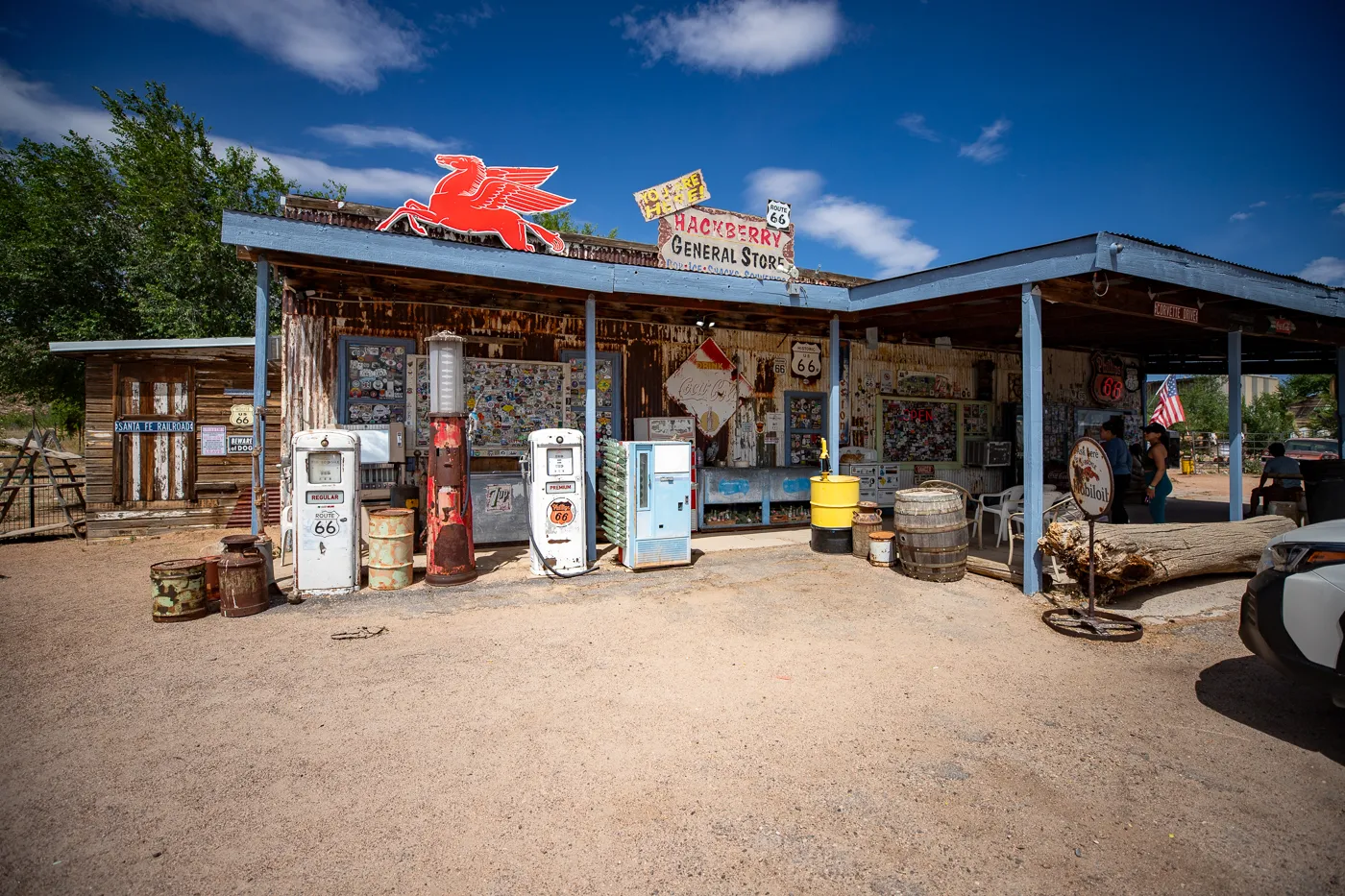 Hackberry General Store in Kingman, Arizona Route 66 Roadside Attraction and Souvenir Shop