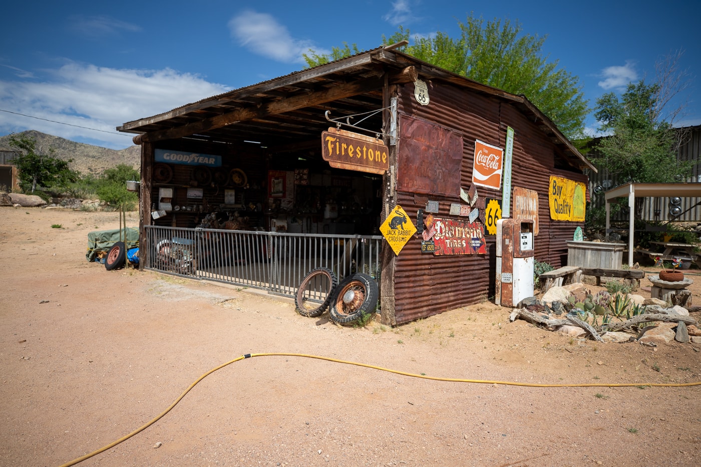 Hackberry General Store in Kingman, Arizona Route 66 Roadside Attraction and Souvenir Shop