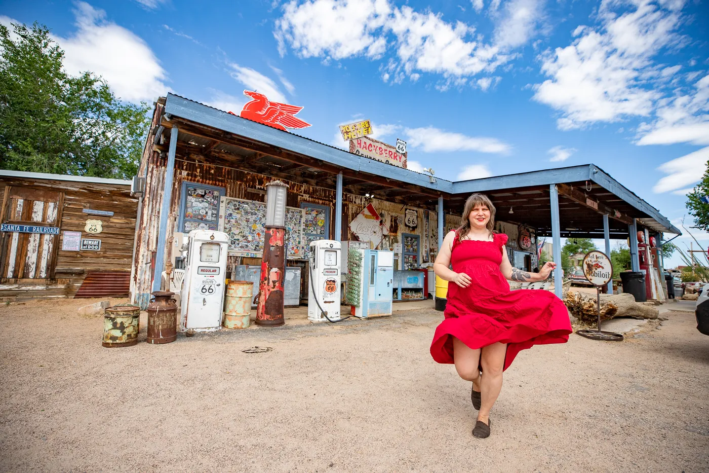 Hackberry General Store in Kingman, Arizona Route 66 Roadside Attraction and Souvenir Shop