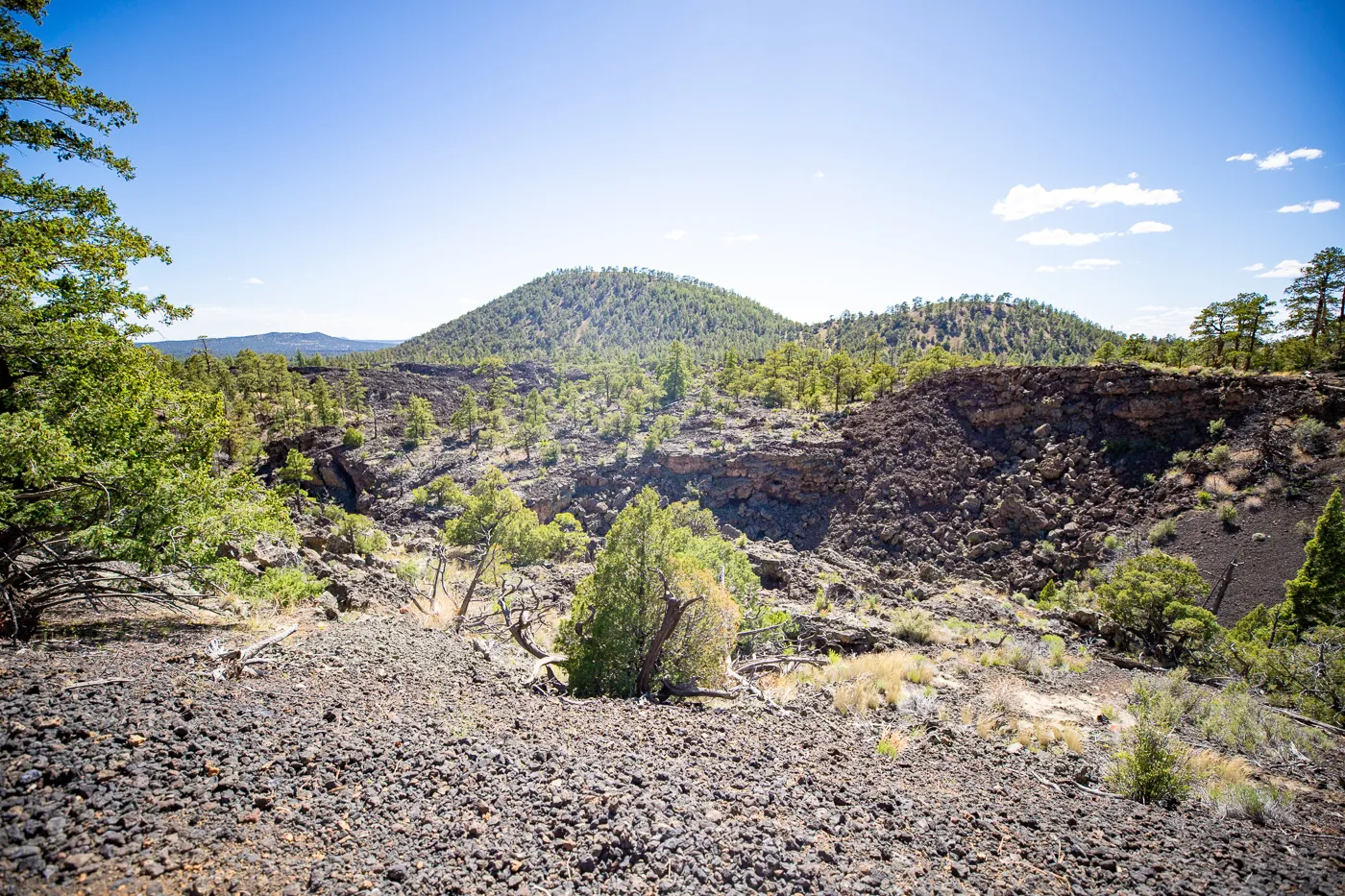 Ice Cave and Bandera Volcano in Grants, New Mexico Route 66 Attraction