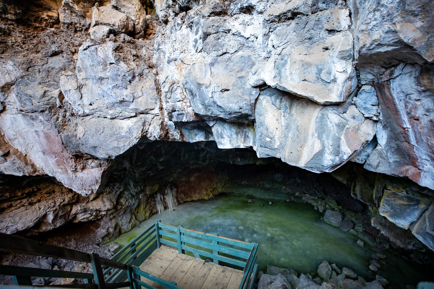 Ice Cave and Bandera Volcano in Grants, New Mexico Route 66 Attraction