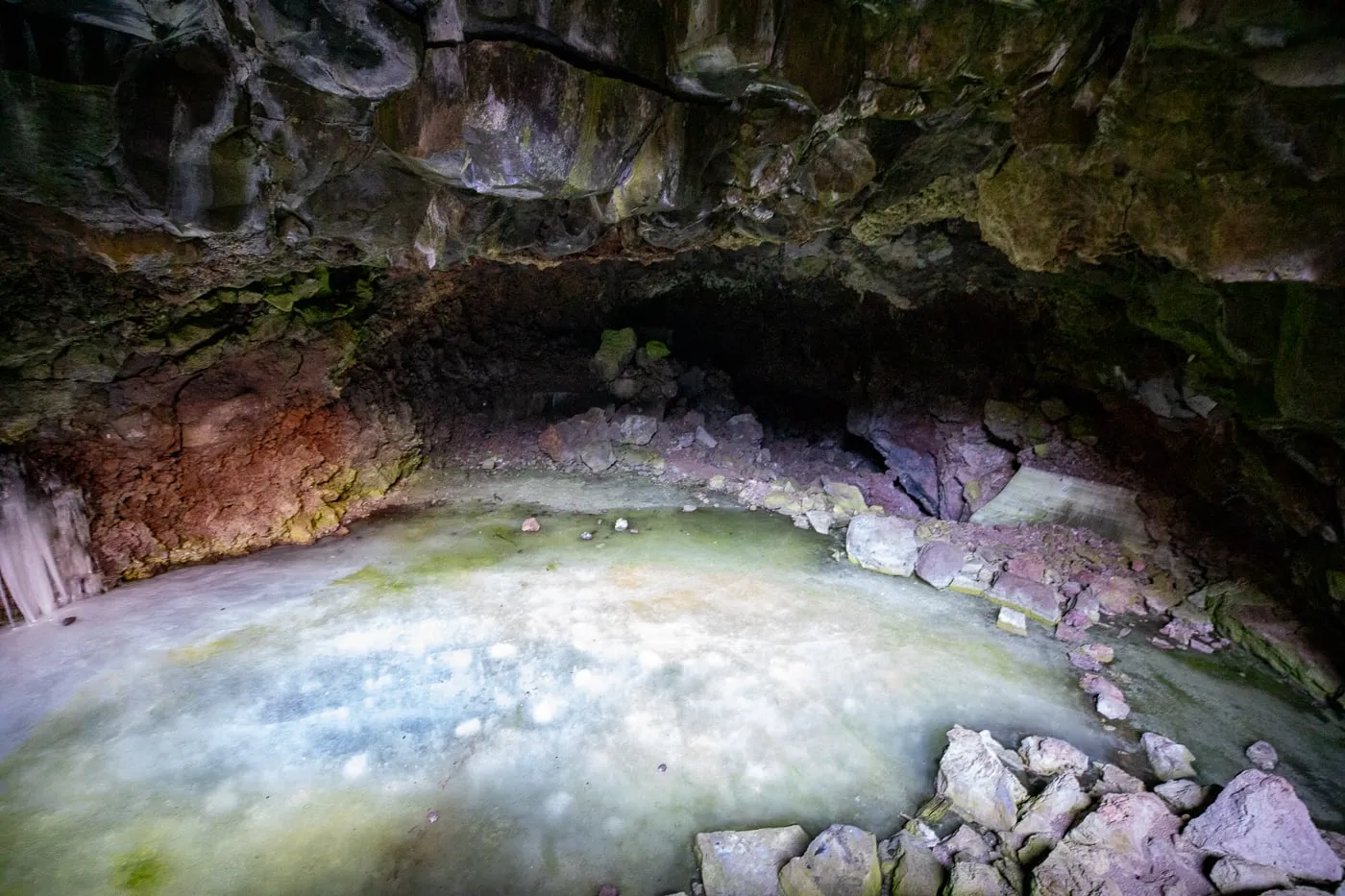 Ice Cave and Bandera Volcano in Grants, New Mexico Route 66 Attraction