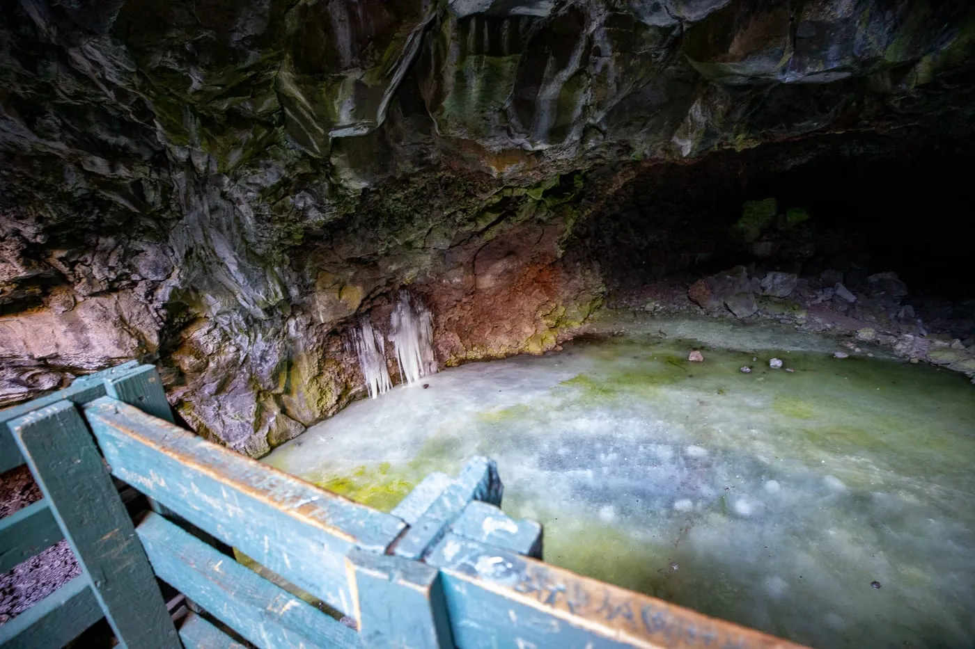 Ice Cave and Bandera Volcano in Grants, New Mexico Route 66 Attraction