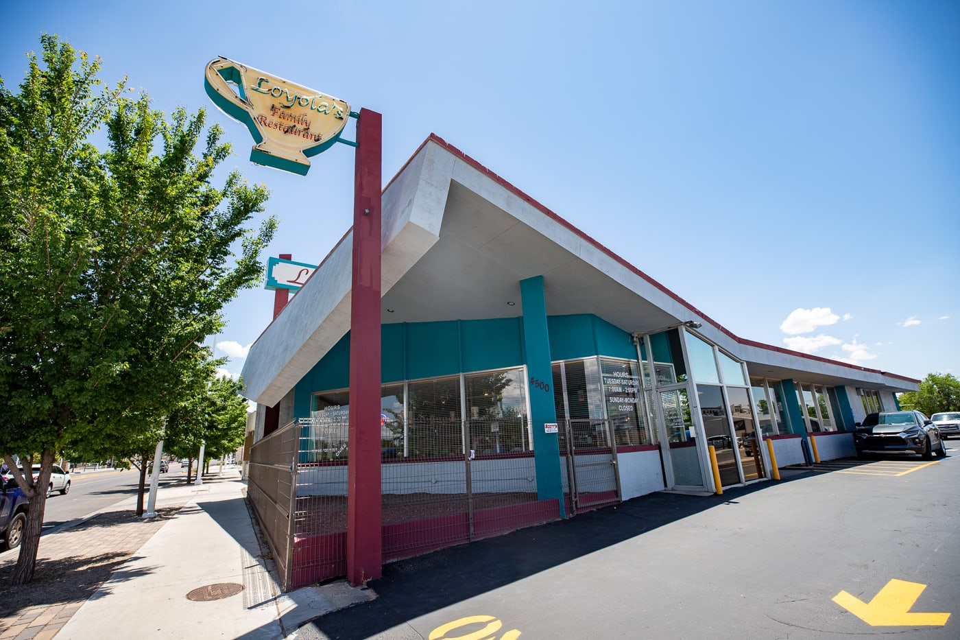 Loyola's Family Restaurant in Albuquerque, New Mexico Route 66 Restaurant and Breaking Bad Filming Location