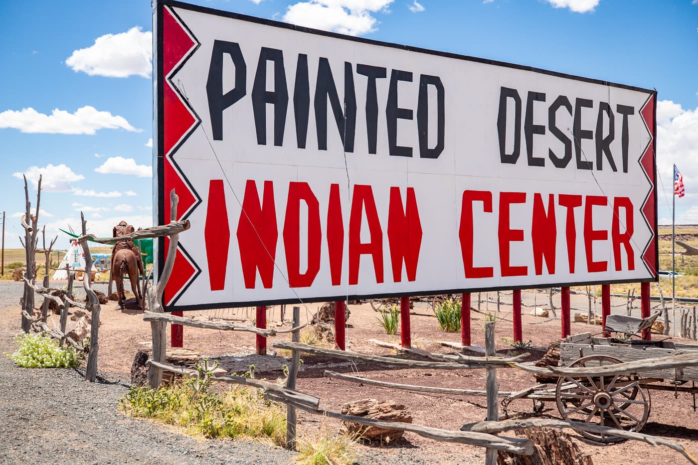 Painted Desert Indian Center in Holbrook, Arizona Route 66 Roadside Attraction