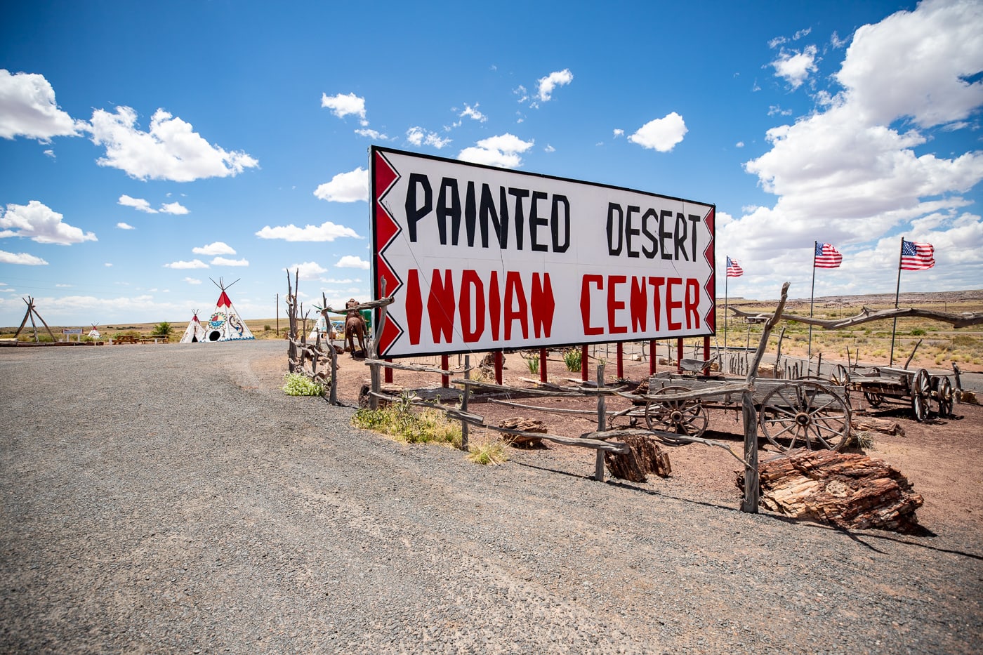 Painted Desert Indian Center in Holbrook, Arizona Route 66 Roadside Attraction