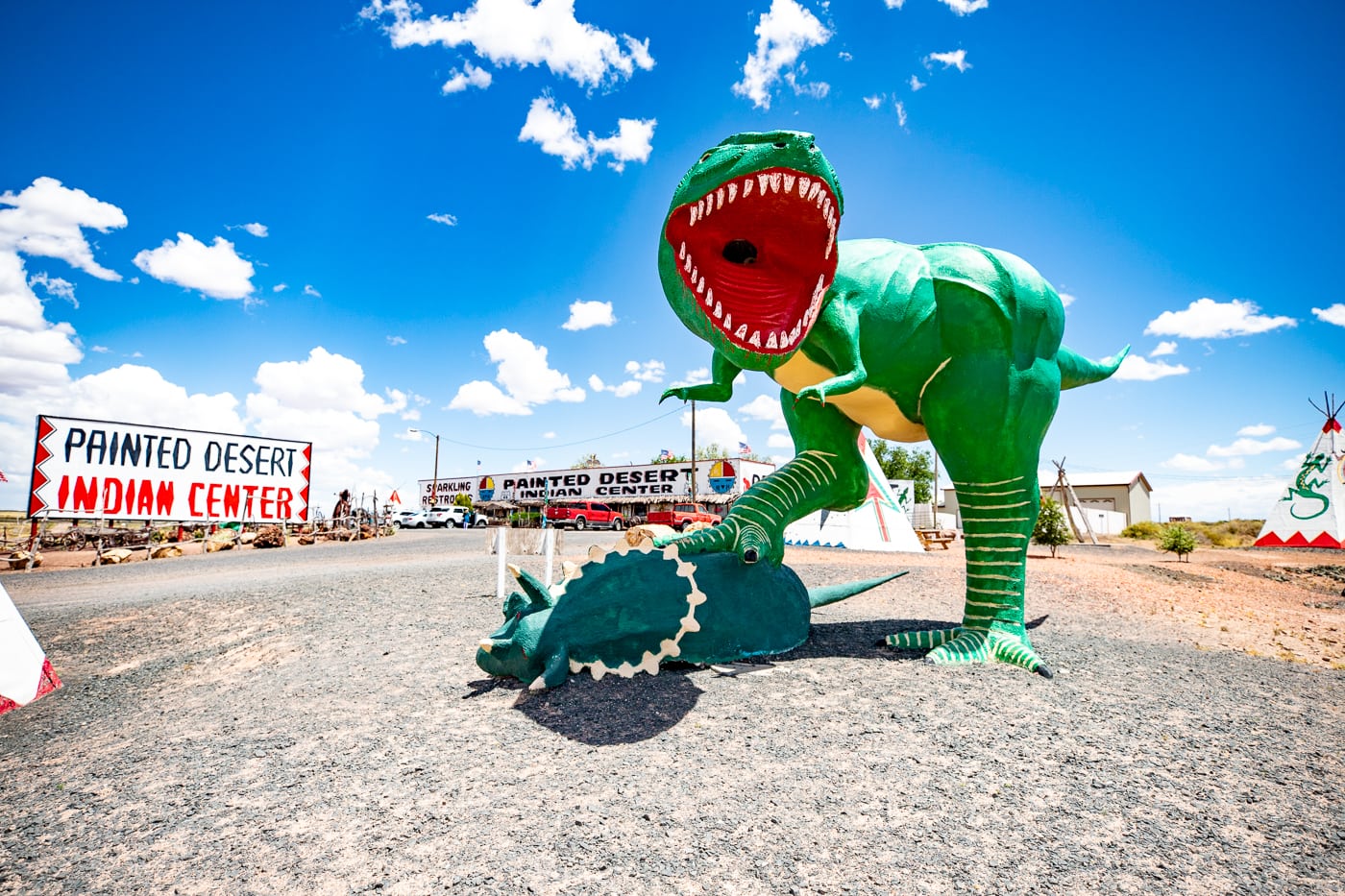 Painted Desert Indian Center in Holbrook, Arizona Route 66 Roadside Attraction