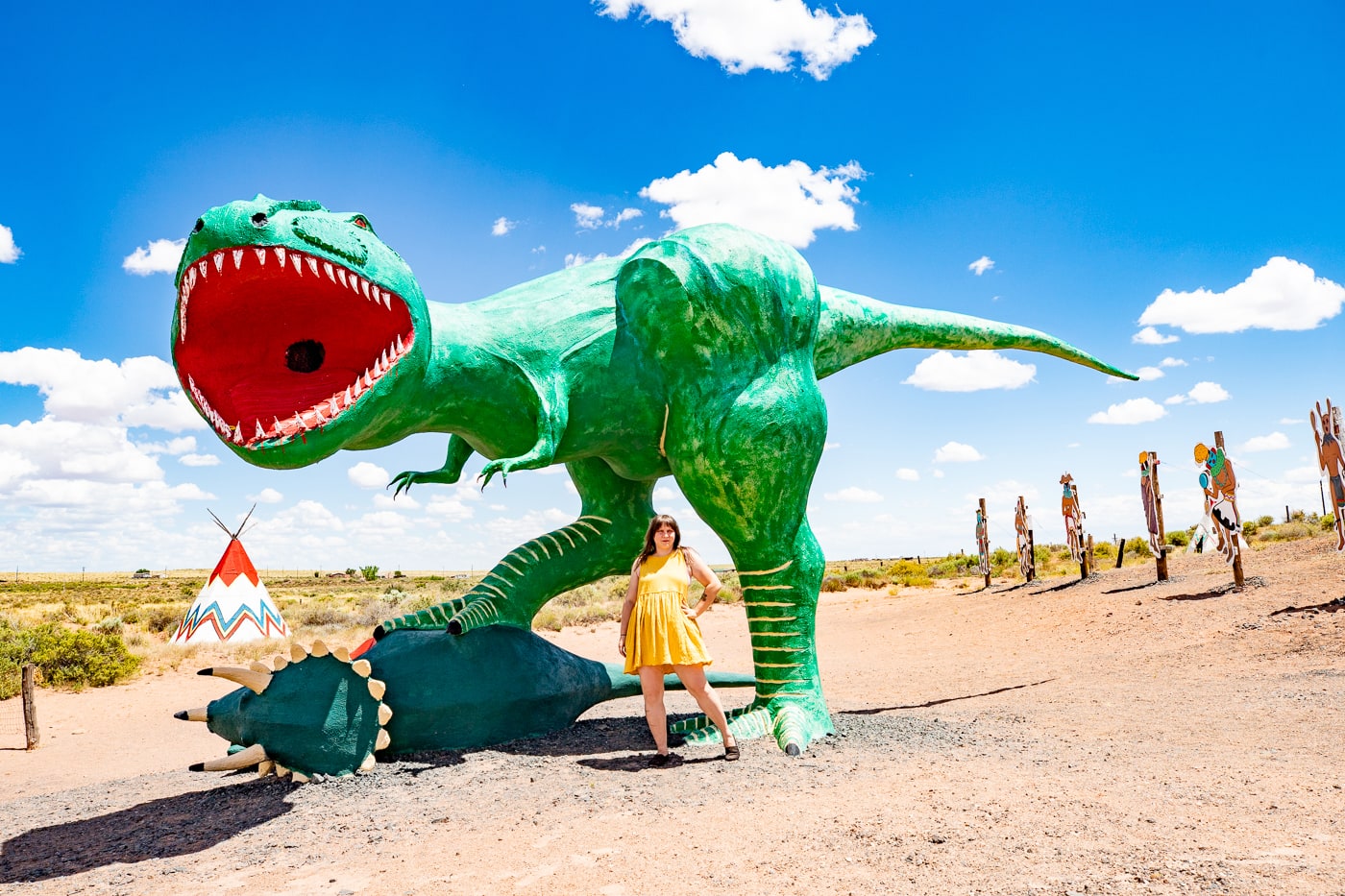 Painted Desert Indian Center in Holbrook, Arizona Route 66 Roadside Attraction