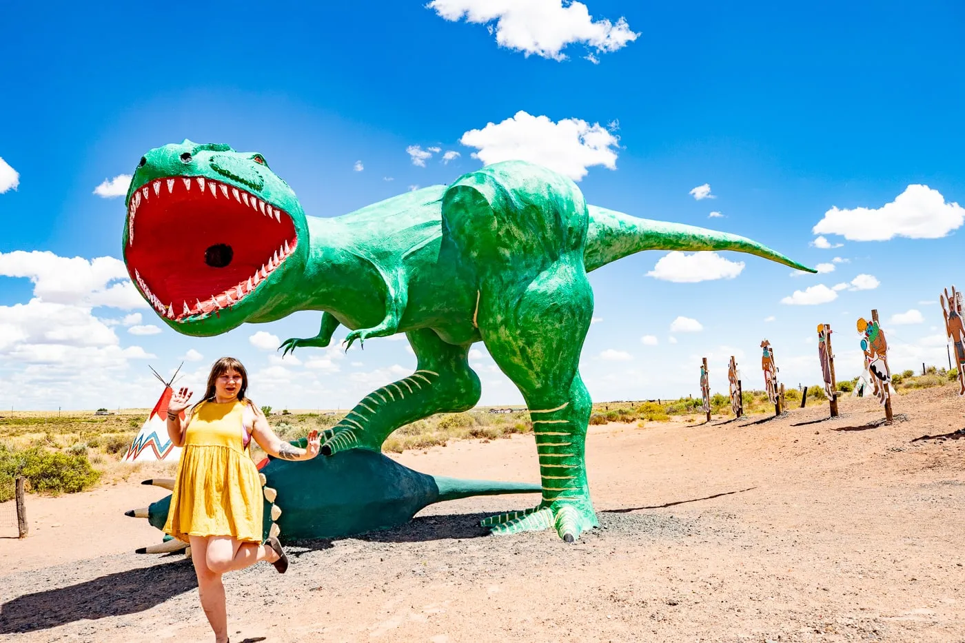 Painted Desert Indian Center in Holbrook, Arizona Route 66 Roadside Attraction