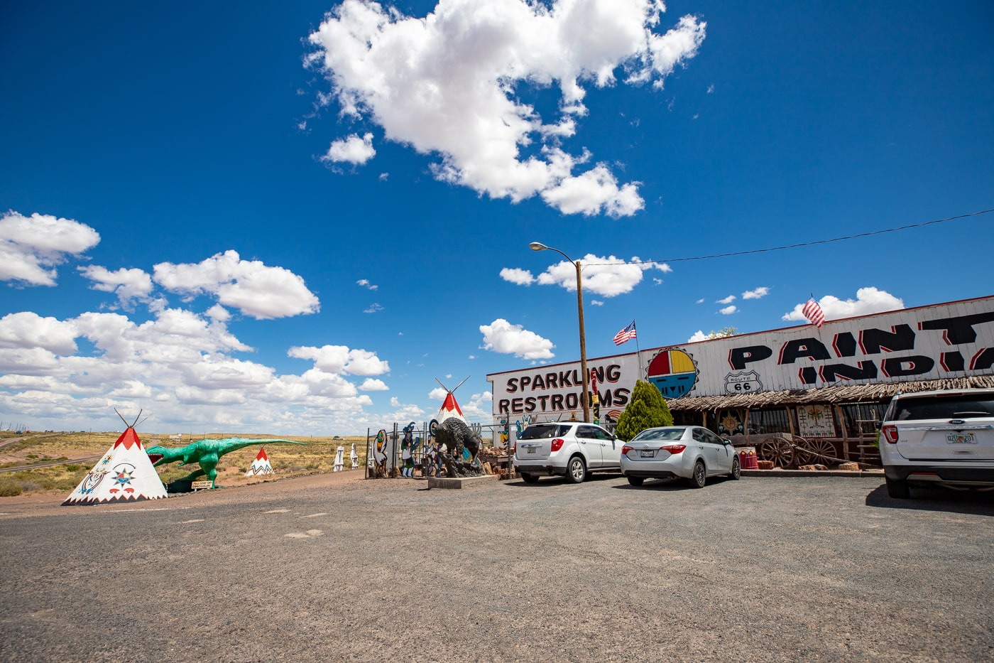 Painted Desert Indian Center in Holbrook, Arizona Route 66 Roadside Attraction