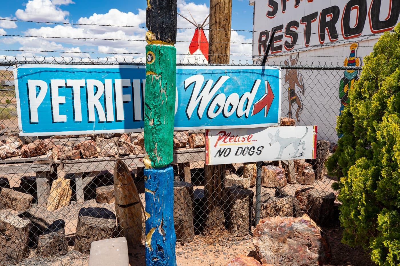 Painted Desert Indian Center in Holbrook, Arizona Route 66 Roadside Attraction