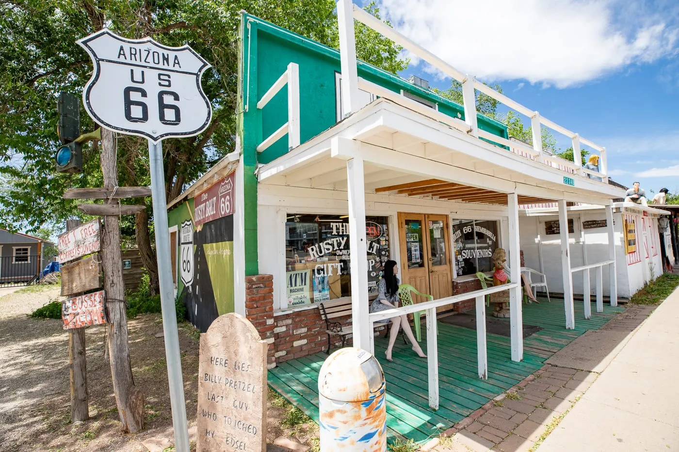 The Rusty Bolt in Seligman, Arizona Route 66 Roadside Attraction and Gift Shop