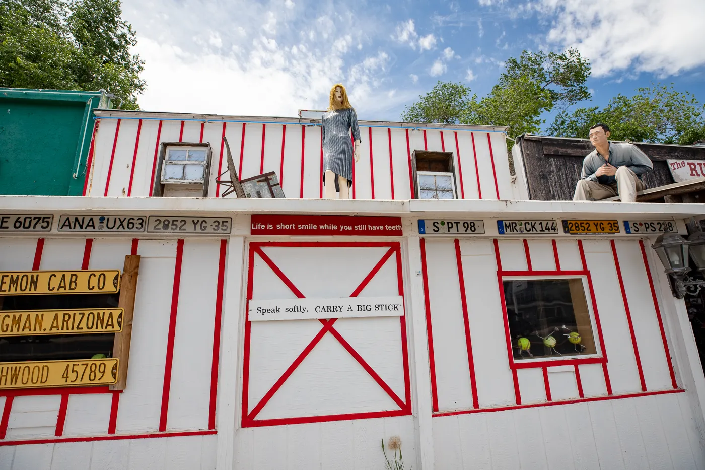 The Rusty Bolt in Seligman, Arizona Route 66 Roadside Attraction and Gift Shop