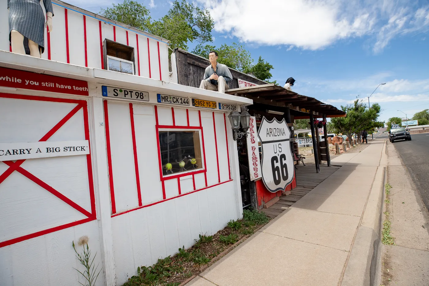 The Rusty Bolt in Seligman, Arizona Route 66 Roadside Attraction and Gift Shop