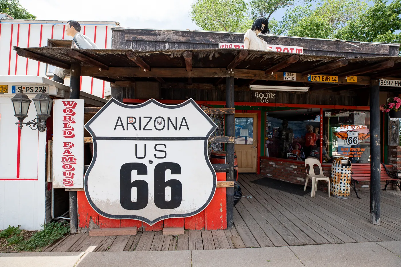 The Rusty Bolt in Seligman, Arizona Route 66 Roadside Attraction and Gift Shop