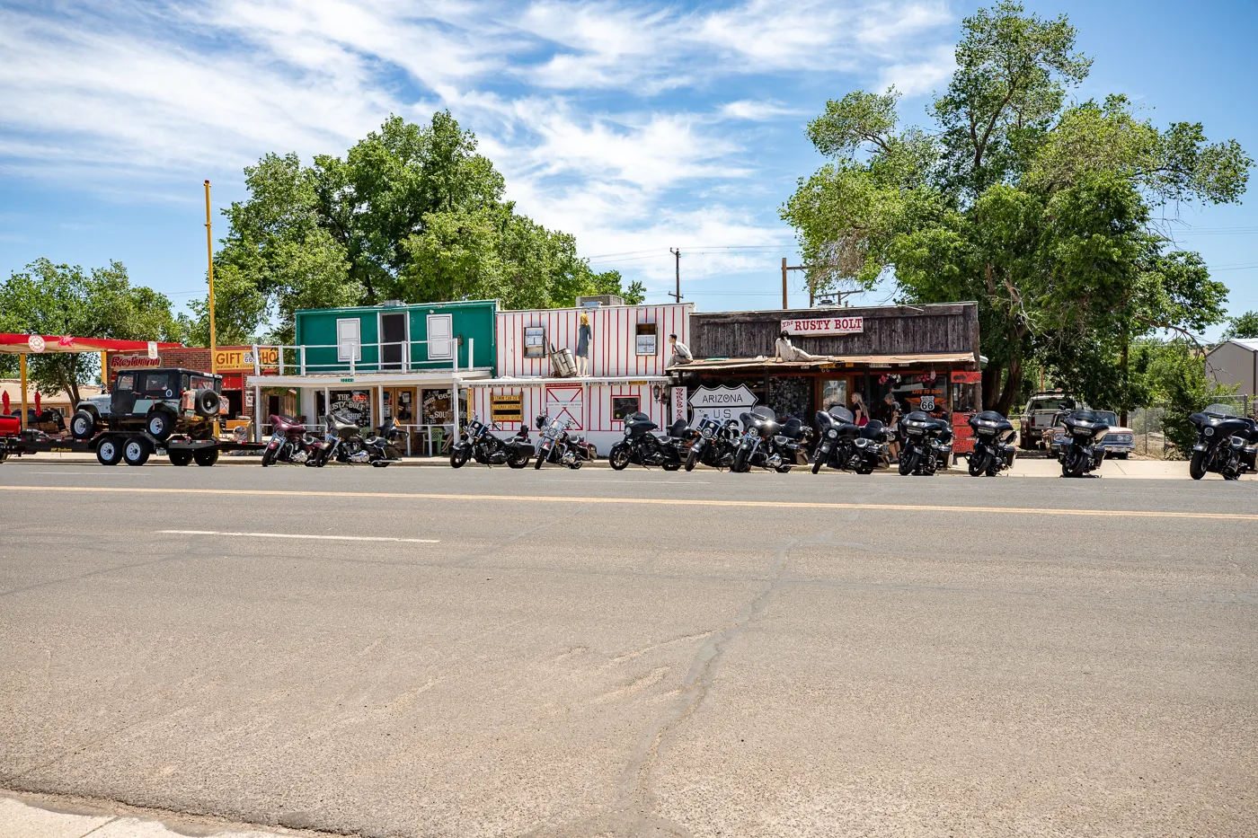 The Rusty Bolt in Seligman, Arizona Route 66 Roadside Attraction and Gift Shop