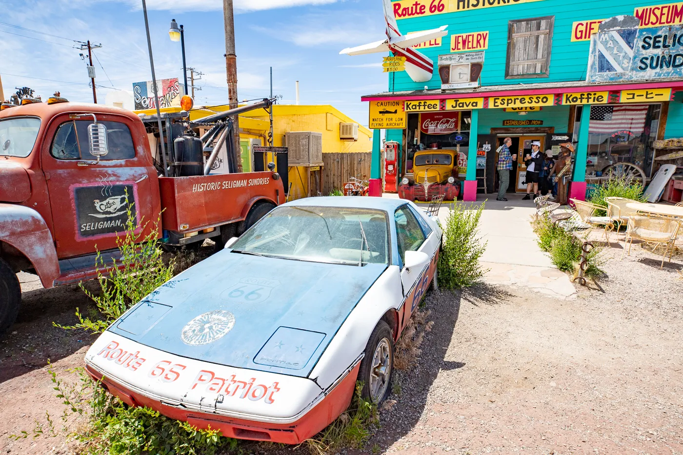 Historic Seligman Sundries in Seligman, Arizona (Route 66)