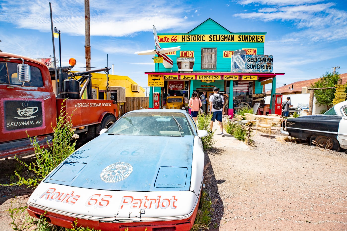 Historic Seligman Sundries in Seligman, Arizona Route 66 Roadside Attraction