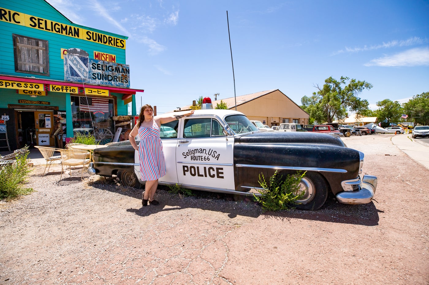 Historic Seligman Sundries in Seligman, Arizona Route 66 Roadside Attraction