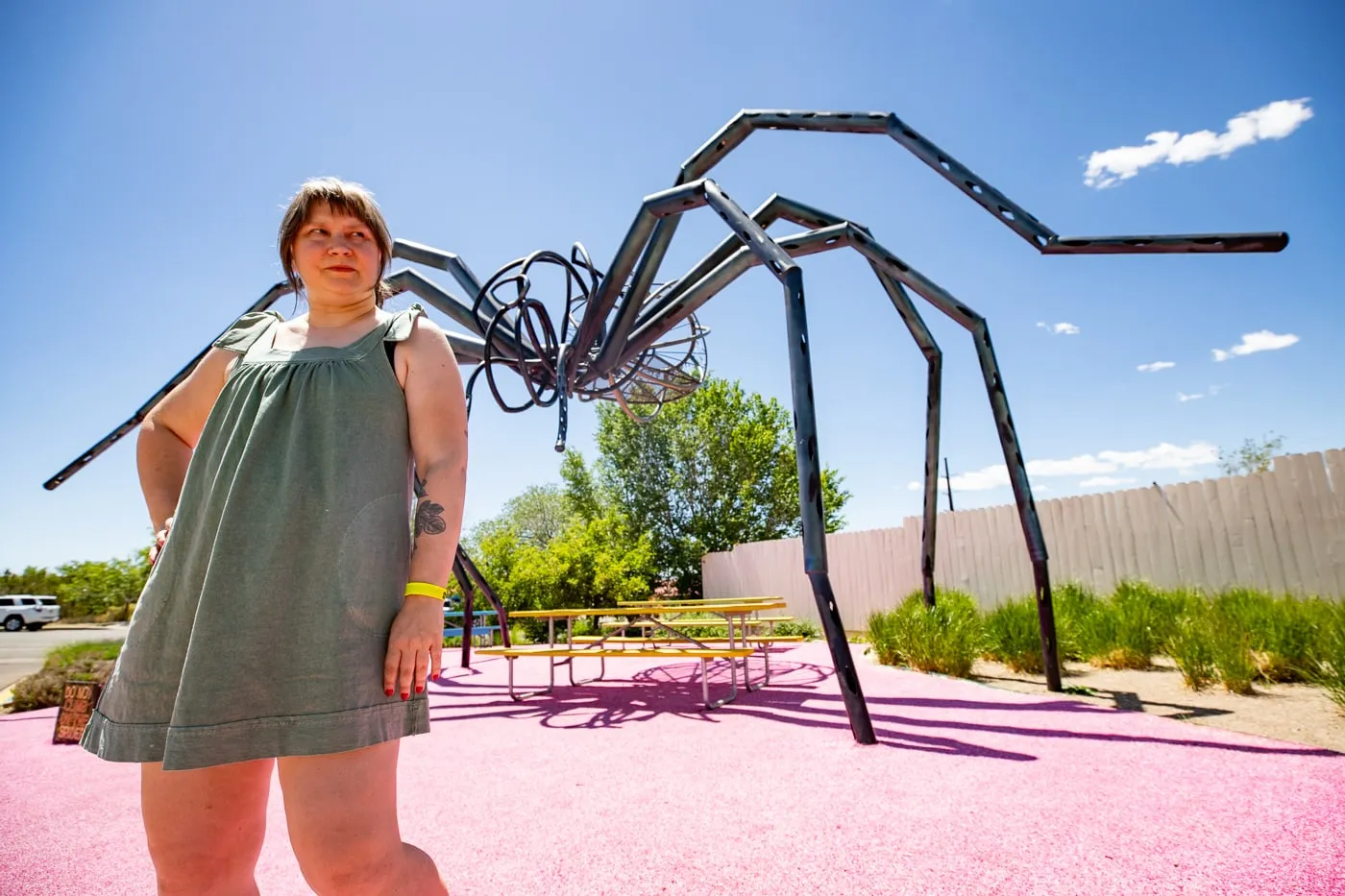 TaranTula - Giant Spider at Meow Wolf in Santa Fe, New Mexico