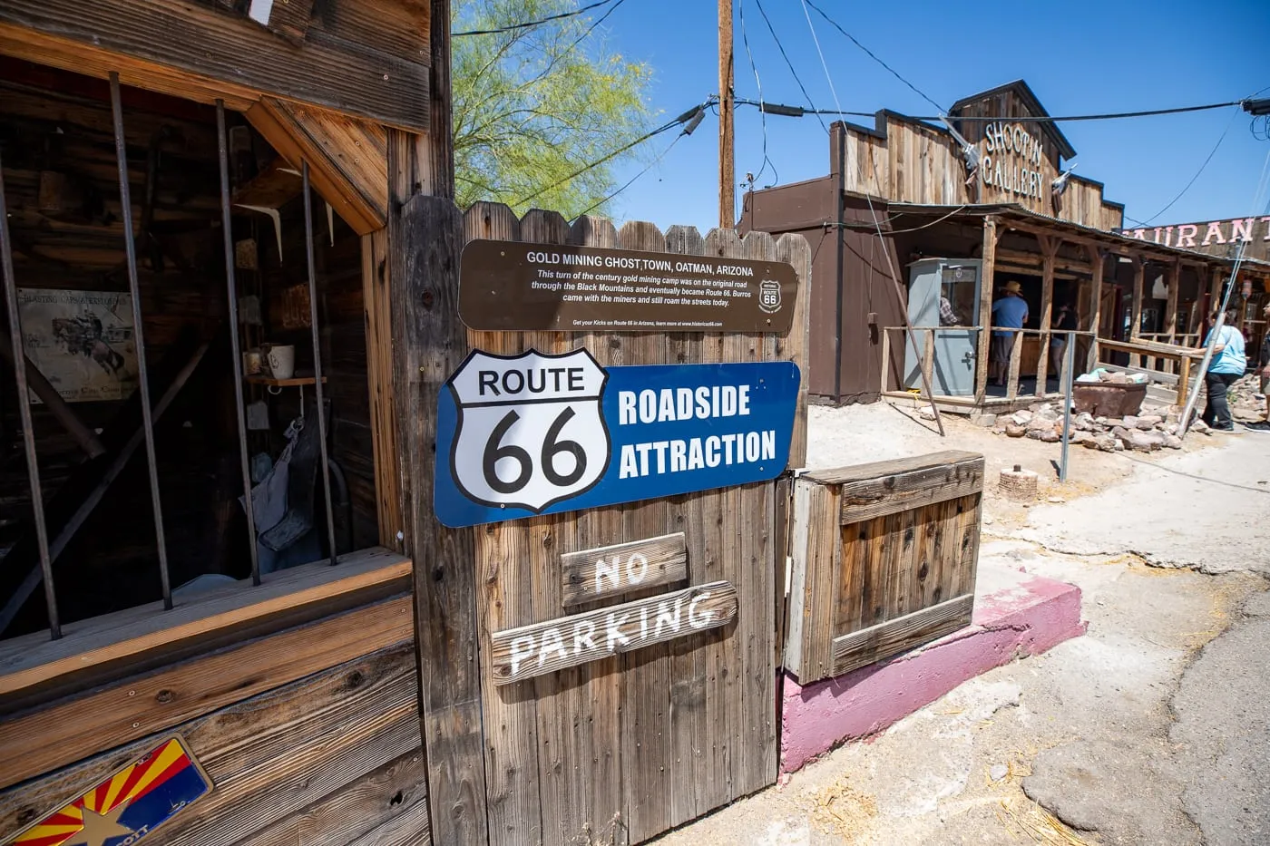 Oatman, Arizona: Burros, Gunfights, and Ghost Towns Roadside Attraction