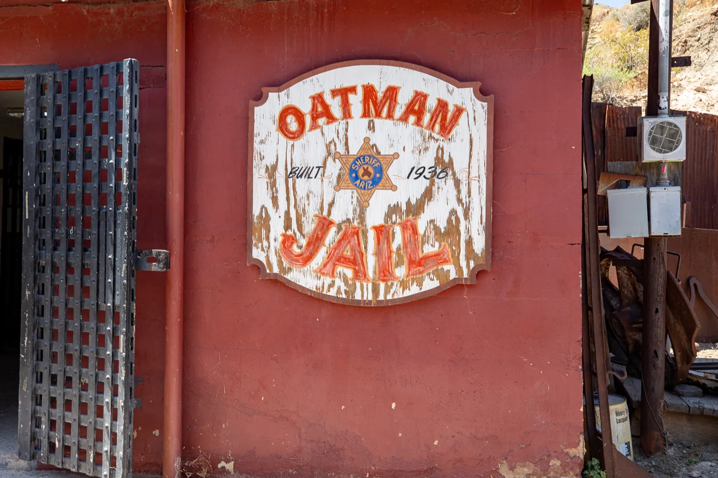 Oatman Jail in Oatman, Arizona: Burros, Gunfights, and Ghost Towns
