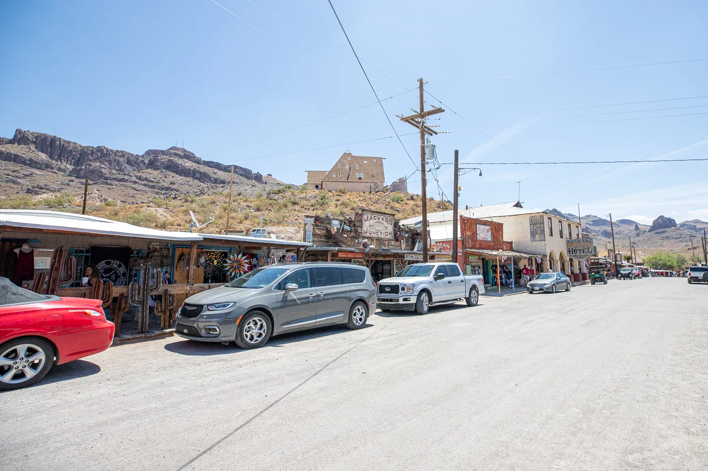 Shops in Oatman, Arizona: Burros, Gunfights, and Ghost Towns