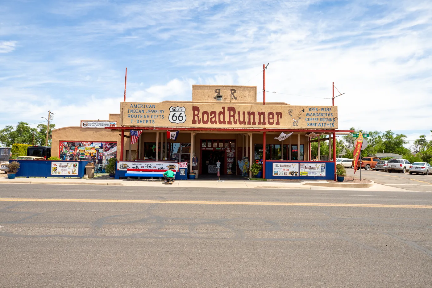 Route 66 RoadRunner in Seligman, Arizona