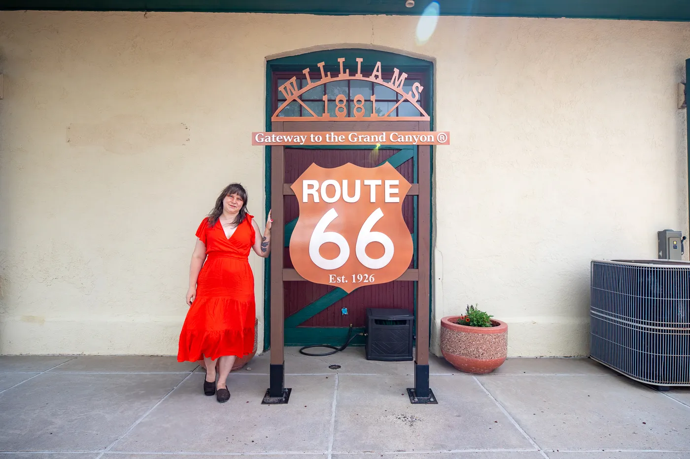 Williams Visitor Center in Williams, Arizona Route 66
