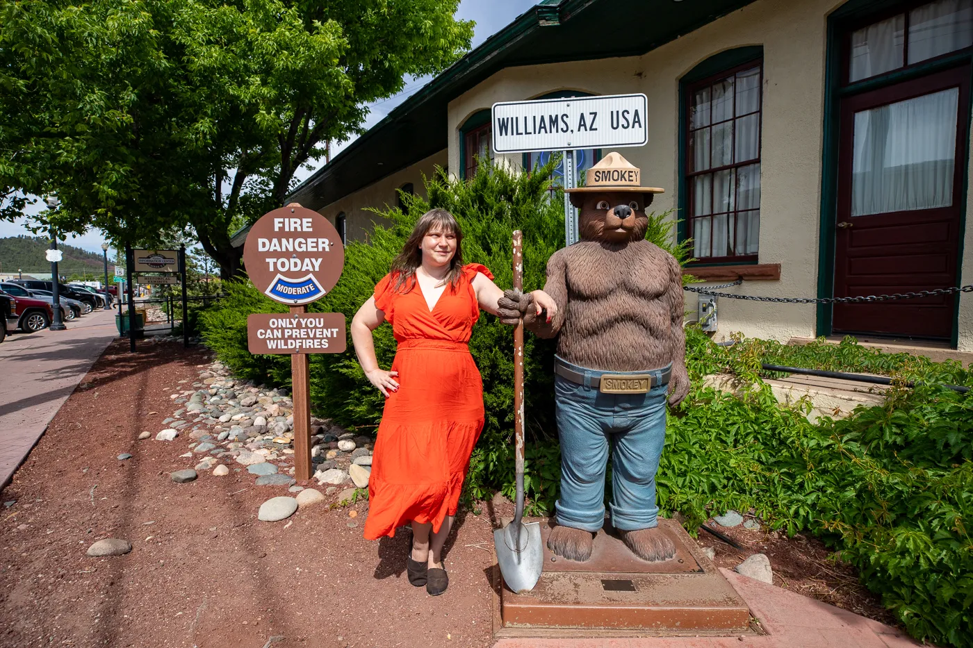 Williams Visitor Center in Williams, Arizona Route 66