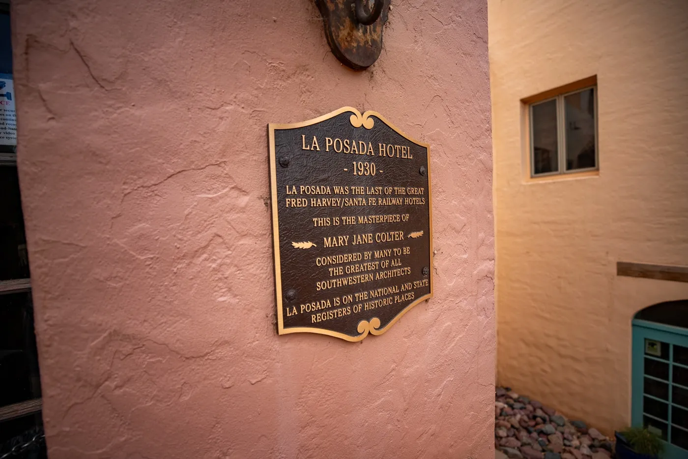 La Posada Hotel in Winslow, Arizona