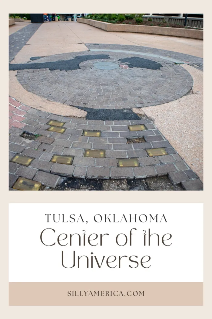 Find the Center of the Universe in Tulsa, Oklahoma to experience a unique acoustic phenomenon that you have to hear (or not hear) to believe. At the center of a big brick circle is another, smaller, concrete circle that bricks wind around. Stand in the center of the Tulsa Center of the Universe and whatever you say you'll hear echo back to you louder than you said it, but no one else will hear that reply. #RoadsideAttraction #RoadsideAttractions #RoadTrip #TulsaOklahoma #OklahomaRoadTrip