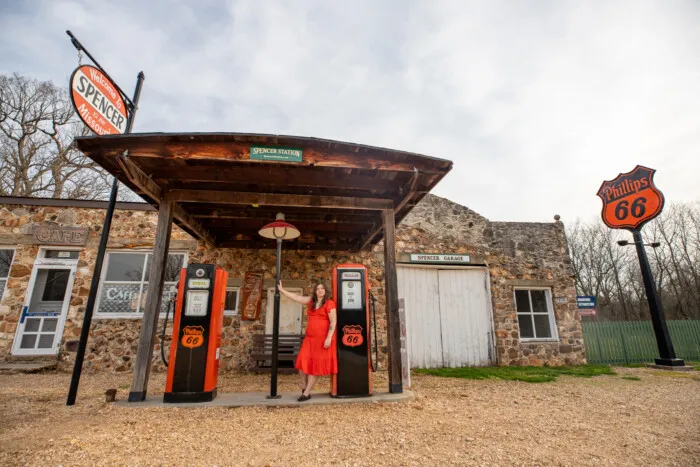 Spencer Station in Miller, Missouri Route 66 Attraction