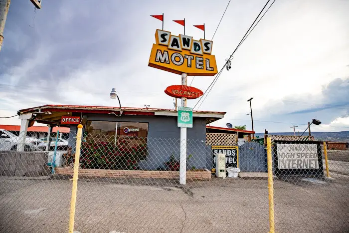 Sands Motel in Grants, New Mexico