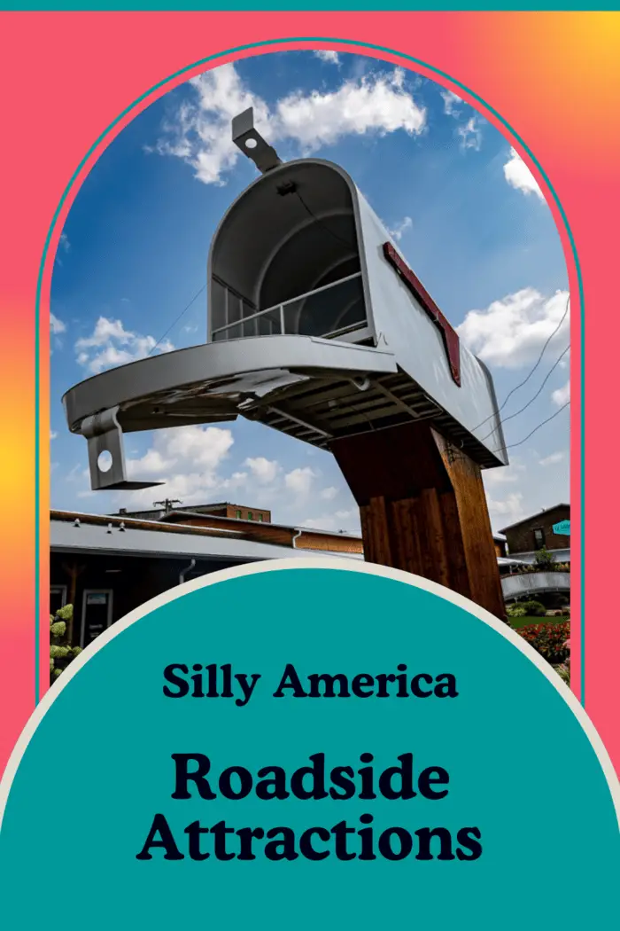 Ready for a road trip packed with weird and wonderful stops? Explore Silly America’s guide to the best roadside attractions across the U.S.! From giant statues to quirky museums and oddball tourist traps, we’ve got all the silly, fun, and must-see stops you need to make your road trip unforgettable. Plus, find travel tips and itineraries to help you plan the perfect journey. Hit the road with Silly America and discover the quirky side of travel! #RoadTrip #Travel #RoadsideAttractions #USA