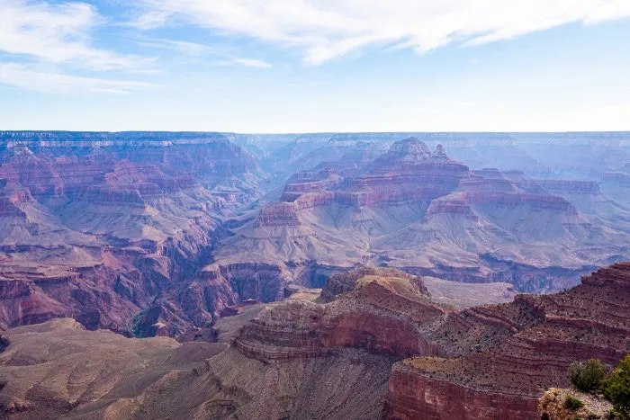 Mather Point Overlook at Grand Canyon National Park in Arizona (South Rim)