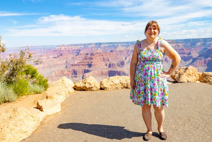 Hermit Road Scenic Overlooks at Grand Canyon National Park in Arizona (South Rim)