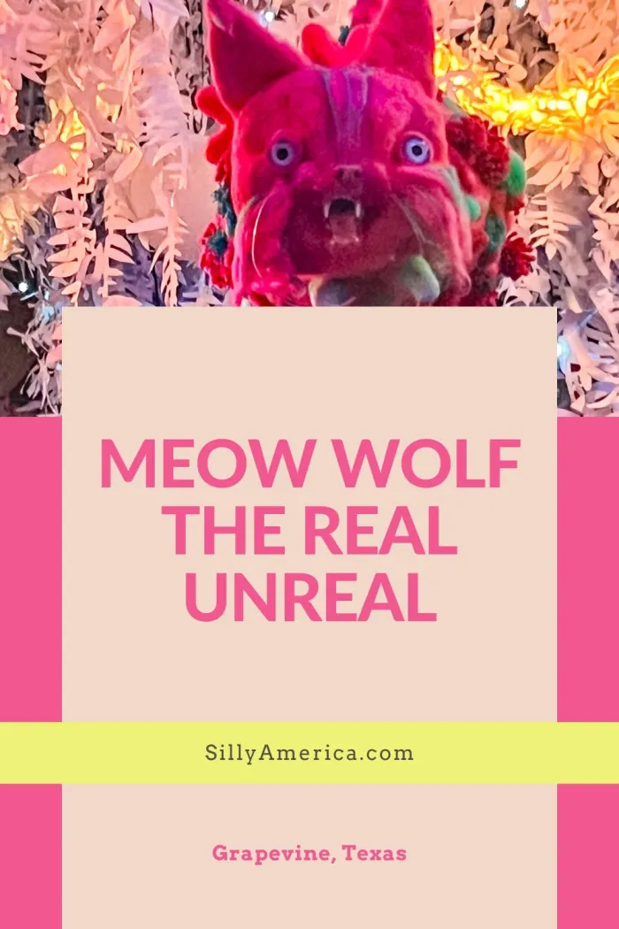 Discover the magic of Meow Wolf's The Real Unreal in Grapevine, Texas! This 30,000-square-foot immersive art experience takes you on a journey through interdimensional realms and a mysterious family story. Explore vibrant installations, interactive spaces, and surreal dreamscapes crafted by over 150 artists. Located in Grapevine Mills, it’s a must-visit for art lovers, families, and adventure seekers alike. #MeowWolf #TheRealUnreal #GrapevineTexas #InteractiveArt #ImmersiveExperience