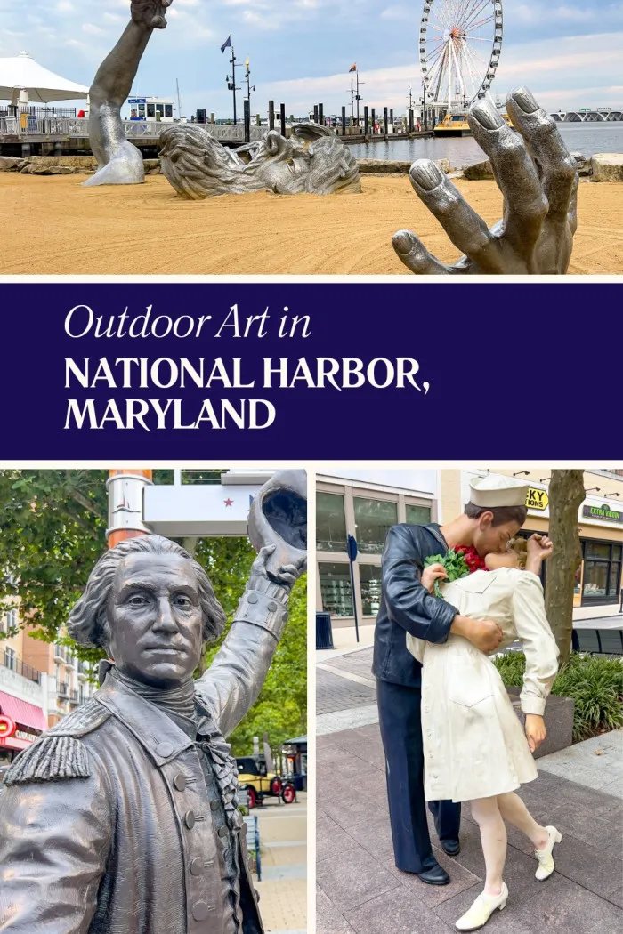 National Harbor, Maryland, is more than a scenic getaway—it’s an open-air art gallery waiting to be explored! Discover stunning outdoor art, including iconic sculptures like The Awakening, intricate mosaics, and playful installations. Located along the Potomac River, just south of D.C., this vibrant destination blends art, culture, and history into a must-see experience. Whether you’re a family, art lover, or explorer, National Harbor’s outdoor art will inspire and delight! #RoadsideAttraction