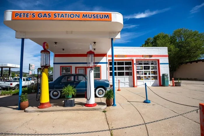 Pete's Route 66 Gas Station Museum in Williams, Arizona